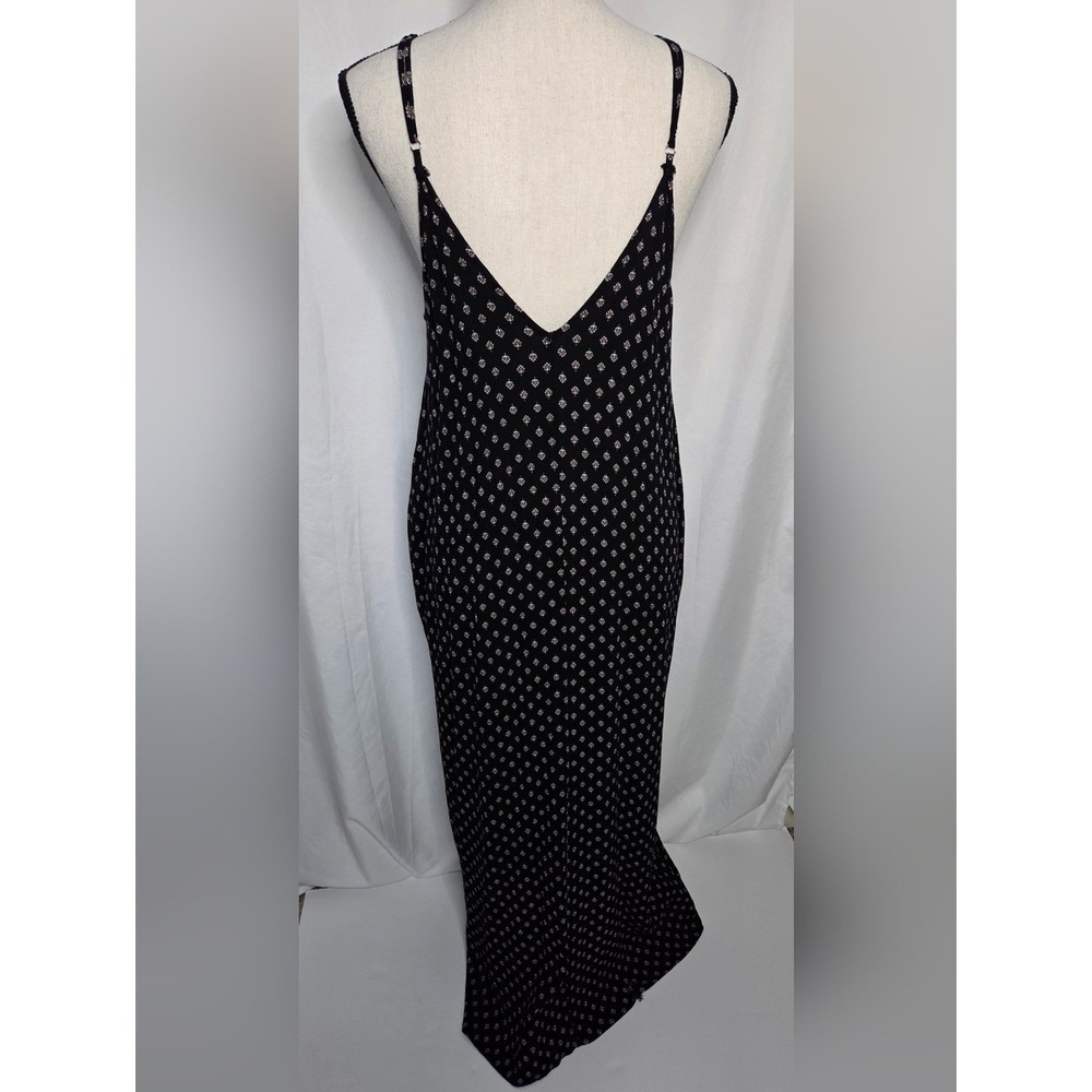 Lulus Yours Tule Black Floral Print Maxi Dress S/M- see disclaimer for damage - Picture 4 of 11